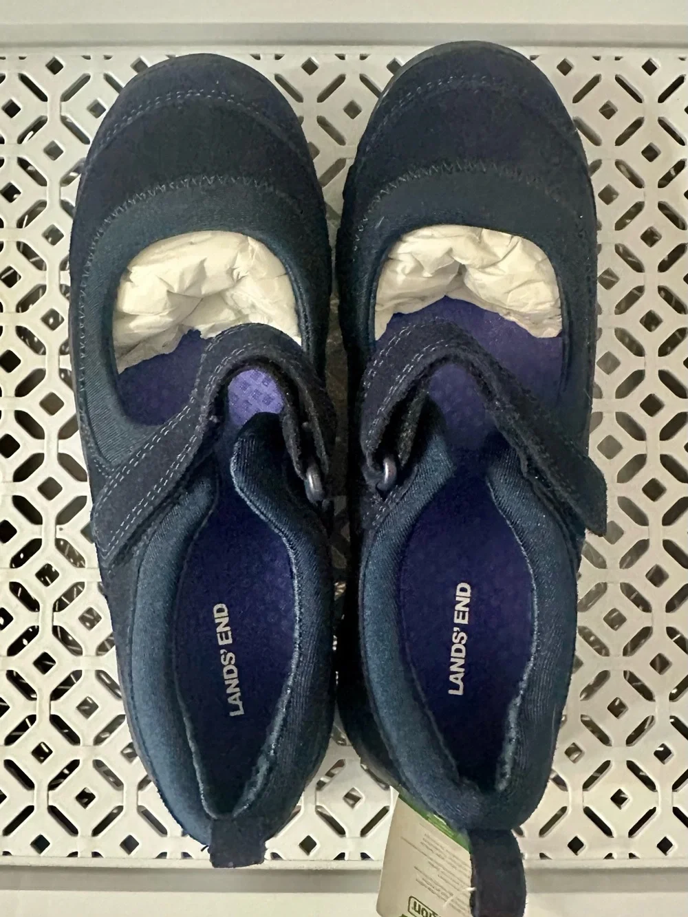 Lands End navy blue